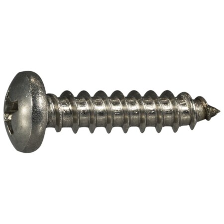 14 x 3/4 Zinc Plated Steel Slotted Hex Washer Head Sheet Metal Screw