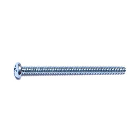 6-32 X 2 1/2 Stainless Steel Phillips Round Machine Screw / Coarse (U