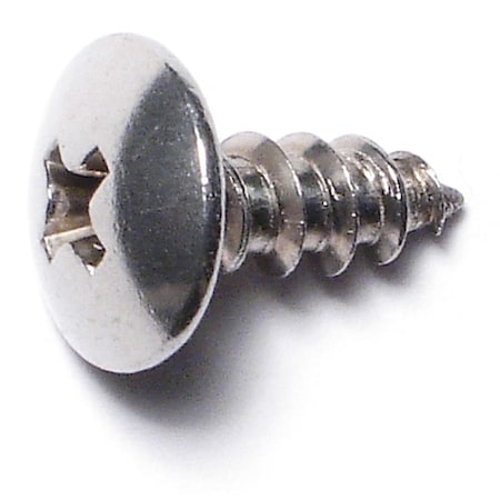 Aazon.co: 18-8 Stainless Steel Sheet Etal Screw, Plain Finish, Pan...