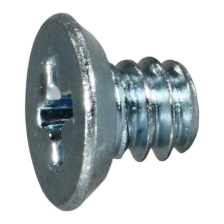 Midwest Fastener #10-24 x 1/4 in Phillips Flat Machine Screw, Zinc ...