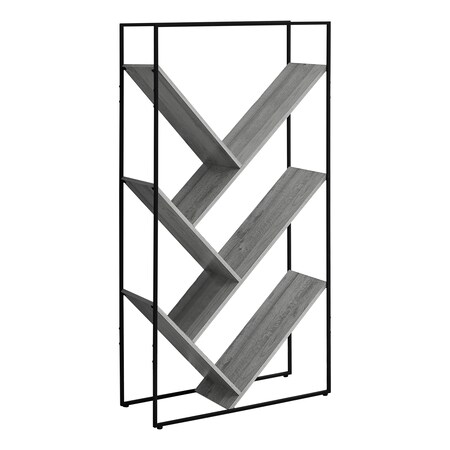 Monarch Specialties I 2200 Bookshelf, Bookcase, Etagere, 3 Tier, 60