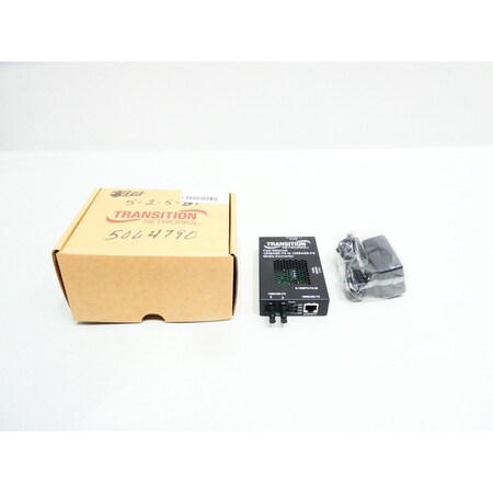 Transition Networks FAST ETHERNET 100BASE-TX TO 100BASE-FX MEDIA ...
