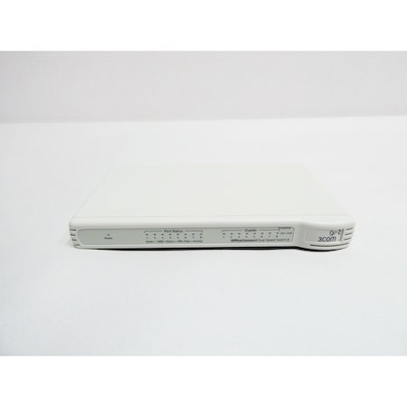 3Com OFFICECONNECT DUAL SPEED SWITCH 12V-DC ETHERNET AND COMMUNICATION ...