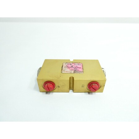 Piastra Sub-base Vickers DGVM3-10S P/N 466731 - Nuova In Scatola Danneggiata