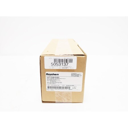 Raychem HVT-Z-80-G/SG BOX OF 3 5/8 KV 1C I/O TERMINATION KIT HVT-Z-80-G ...