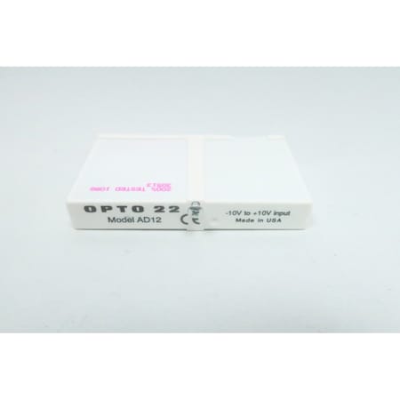 Opto 22 Relay Input Module AD12 | Zoro