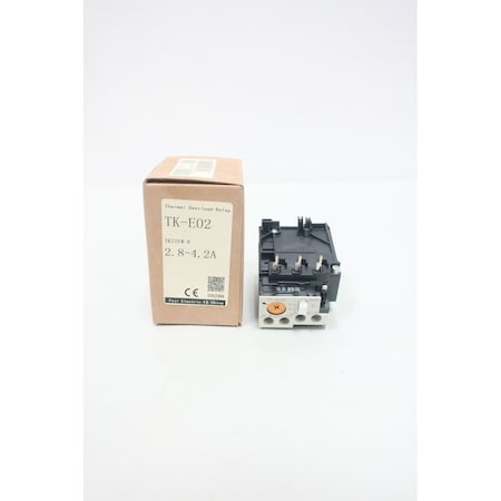 FUJI ELECTRIC Relè di sovraccarico termico TK-E2-600, 4-6 FUJI ELECTRIC Relè di sovraccarico termico TK-E2-600, 4-6