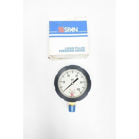 Span Instruments Span Instruments 212In 14In 0100Psi Npt Pressure Gauge LFS220 | Zoro
