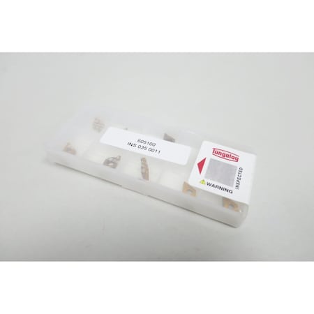 10 Inserts Carbure DCMT070204 US735 - Pour Tournage Acier - Revêtement PVD, Longue Durée De Vie