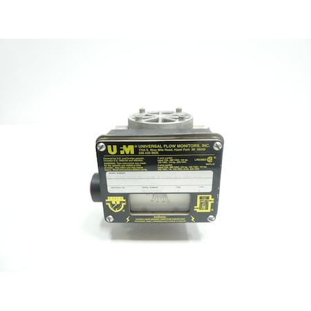 Ufm 0-12Gpm 3/4In Npt Variable Area Flow Meter LL-ABMSF12GM-6L-160V.9 ...