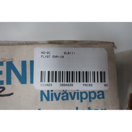 Flygt LEVEL REGULATOR FLOAT SWITCH ENM-10 | Zoro