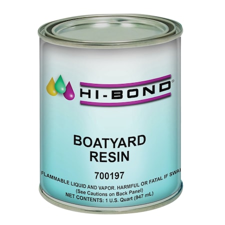 Evercoat HI-BOND BOATYARD RESIN Quart 700197 | Zoro
