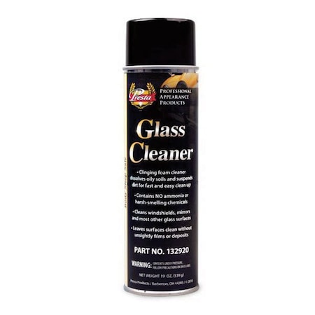 Presta Products Ammonia-Free Glass Cleaner, Can 132920 | Zoro