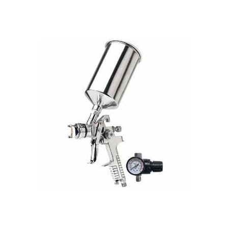 Spray Gun Tio2 Titan Hand Tools 2.0mm HVLP Gravity Feed Spray Gun 19120 | Zoro