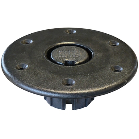 Springfield Springfield 1660703 Uni-Lock Round Plastic Table Base - 7 ...