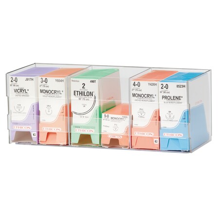 Omnimed Impact Resistant Wall Mounted Suture Rack (Single Tier) 304100 ...