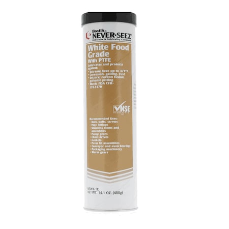 Nswt Bostik Bostik Never Seez White Food Grade With PTFE 10.1 oz Cartridge ...