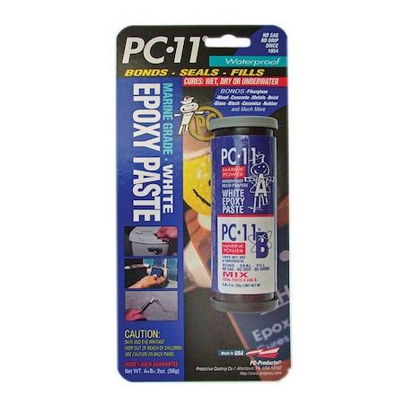 Pc Products 2 Oz PC-11 White Epoxy Paste 020111 | Zoro