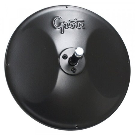 Grote Mirror-8- Blk- Cnvx W/Cntr-Mnt Ball Stud, 12182 12182 | Zoro