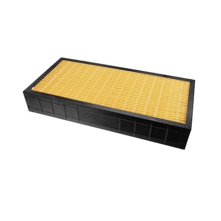 Gold Medal Updraft Box Fltr 12X24X4, No 63304 63304 | Zoro