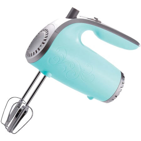 Lightweight 5-Speed Electric Hand Mixer (Blue)