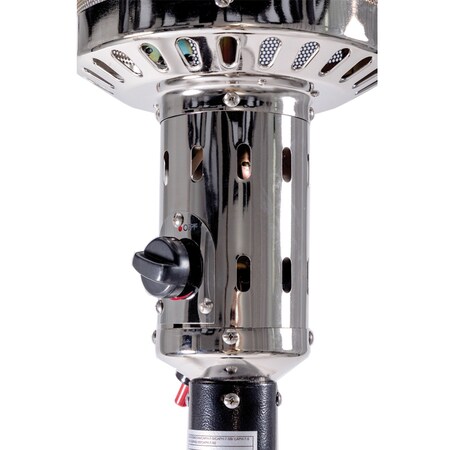 Legacy Heating Standing Propane Patio Heater (Hammered Black) CAPH