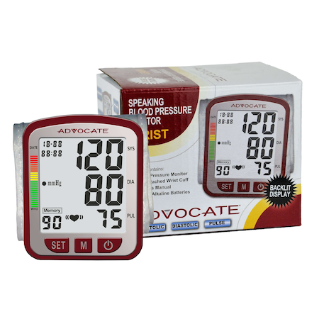 Speaking Wrist Blood Pressure Monitor