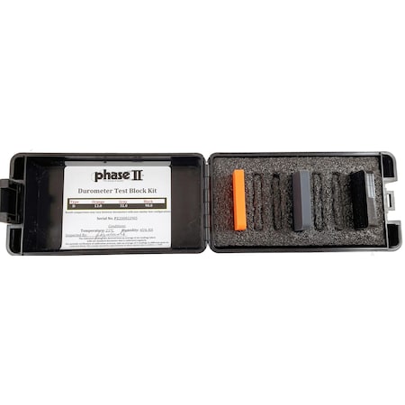 Phase Ii Shore D Durometer Test Block Set PHT975-20 | Zoro