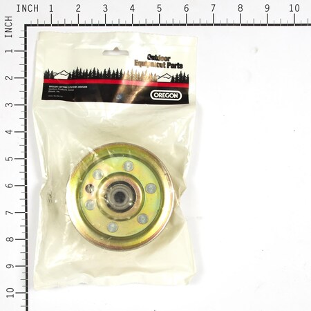 Puleggia Tendifilo Piatta Oregon 78-028 In Acciaio E PVC, Sostitutiva Per Bobcat, Exmark, Toro