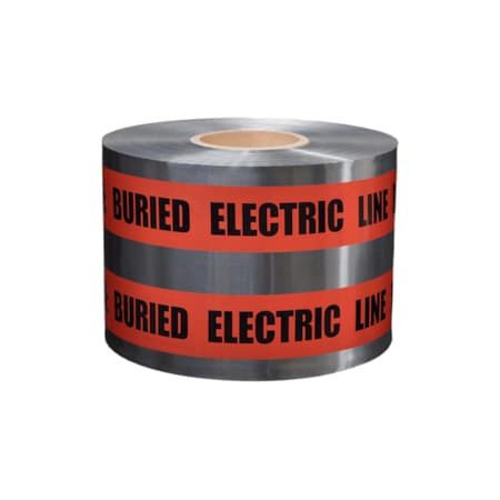 Presco Red Detectable Tape