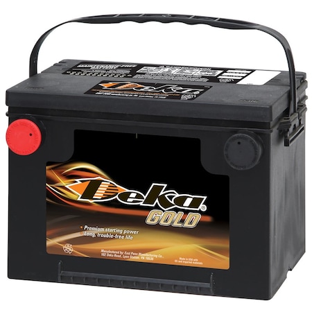Deka Gold Ser Batt 12V 690Cca 678MF | Zoro