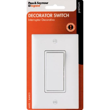Pass & Seymour 15A Wht Grnd Sp Switch TM870WCCC5WP | Zoro
