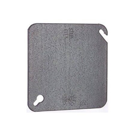 Steel City Electrical Box Cover, Square, Blank Cover 52C1 | Zoro
