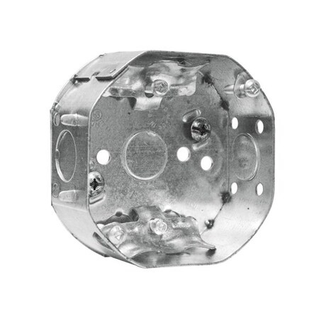 Threaded Hub Octagon Box Hubbell Canada Electrical Box, Octagon Box Type, Metal, Octagon Shape ...