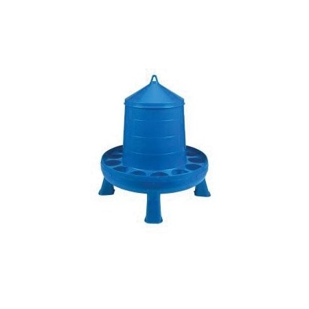 Mangeoire à Volaille Double-Tuf En Acier Galvanisé 45,7 Cm – Anti-gaspillage, Accroche Simple, Pour Poules Adultes