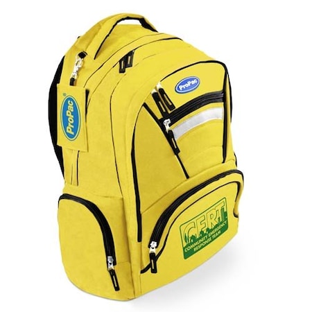 Propac BACKPACK, YELLOW, CERT D2012-YELLOW-CERT | Zoro