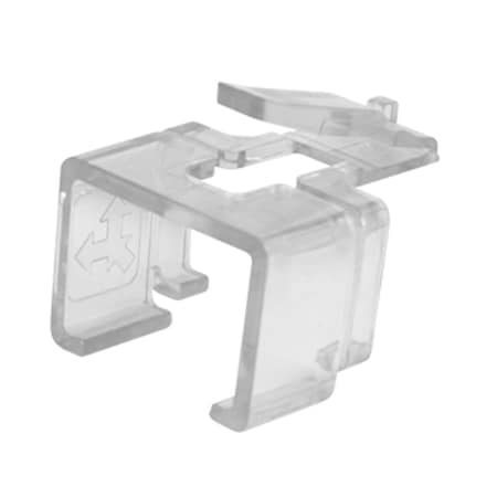 Rj45 Plug Saver Repair Clips - 25 Pack, Clear