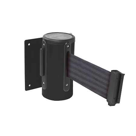 Queue Solutions WallMaster 300, Black, 13' Red/White NO ENTRY Belt ...
