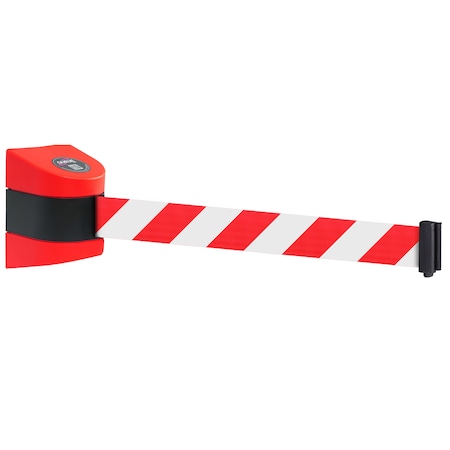 Queue Solutions WallPro 450, Red, 20' Red/White NO PARKING Belt WP450R ...