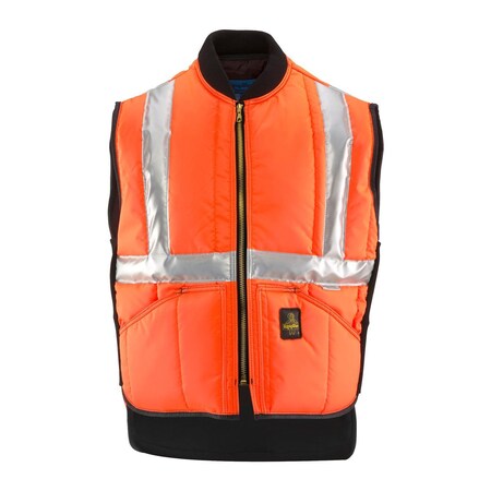 Refrigiwear Large Vest Hi-Vis Iron-Tuff Orange 0399RHVOLARL2