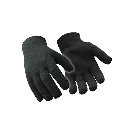 Refrigiwear Brushed Acrylic Loop Terry Palm, S/M Black 0401RBLKSMD