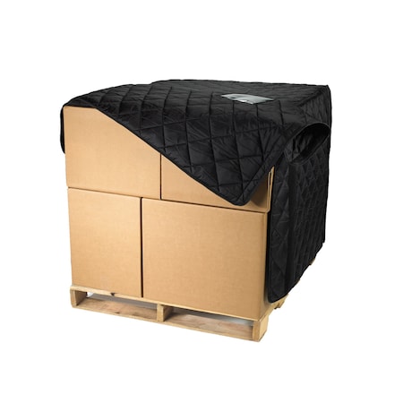 Refrigiwear Insulated Pallet Cover Black 60" 150PCBLK60P