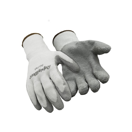 Refrigiwear Cold Protection Gloves, Crinkle Latex Palm, Grey, L 0307RGRALAR