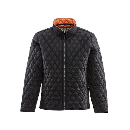 Refrigiwear Lightweight Diamond Quilted Jacket Black 5XL 8705RBLK5XL