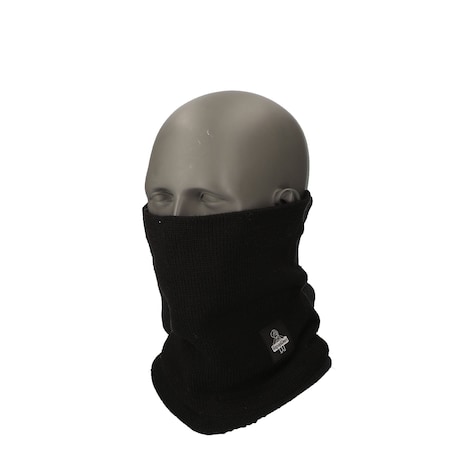 Refrigiwear Merino Wool Neck Gaiter Black 0049RBLKOSA