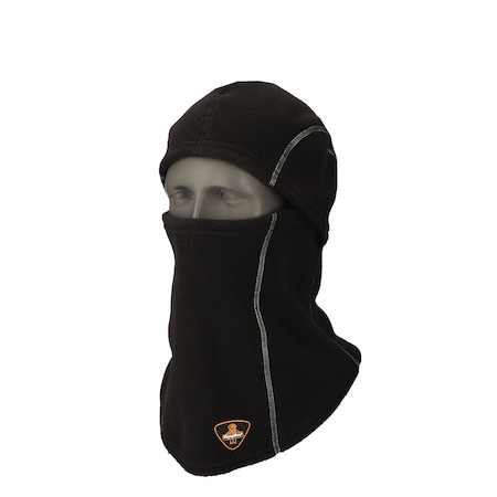 Refrigiwear PolarForce Balaclava, Polyester, Black, L/XL 6440RBLKLXL