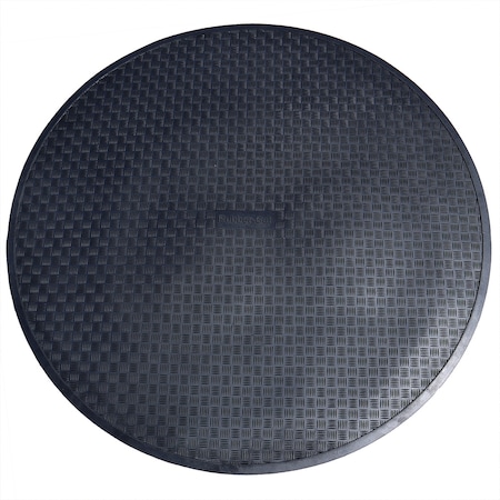 Rubber-Cal Black 0.24 in Thick, Rubber 07-101-6MM