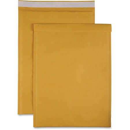 Bubble Cushioned Mailers, Size 6, 12.5" x 19", Kraft,PK50