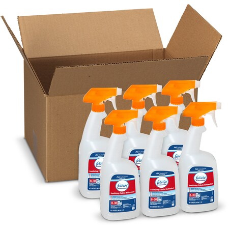 Febreze Fabric Sanitizing Spray - Eliminates Odors & Kills 99.9% Of Bacteria On Soft Surfaces
