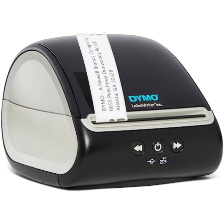LabelWriter 5XL Direct Thermal Printer - Monochrome - Label Print - Ethernet - USB - Black